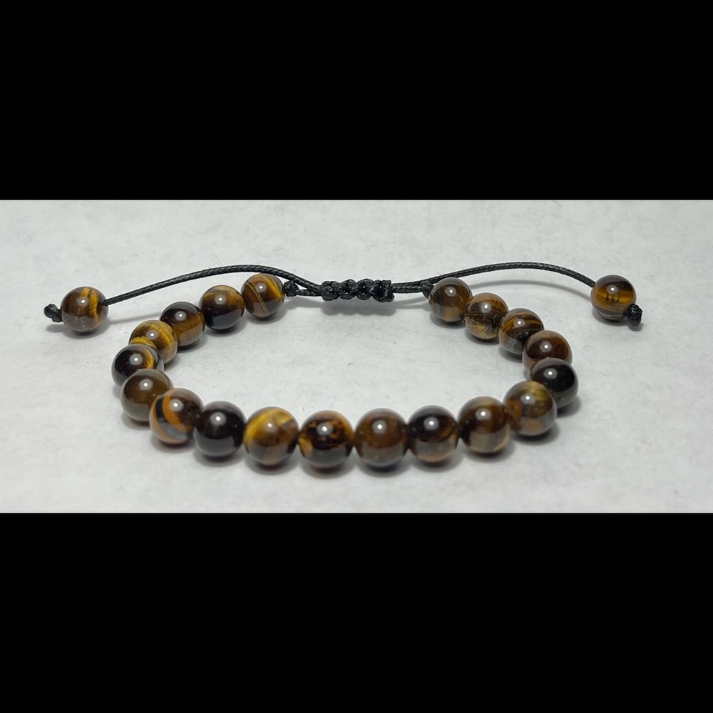 Tigers Eye Adjustable Bracelet